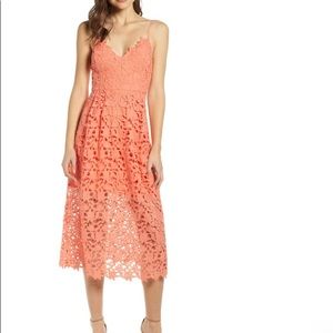 Blush Lace Dress | M
